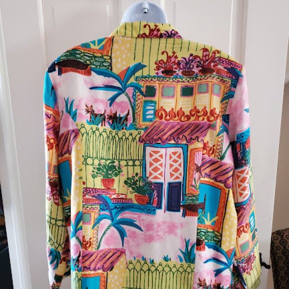 Marguerite Li Silk Blazer - Picture 5 of 5